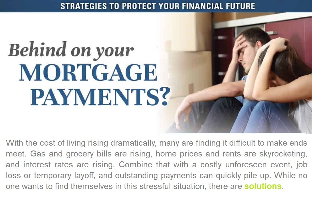 Behind On Your Mortgage Payments?