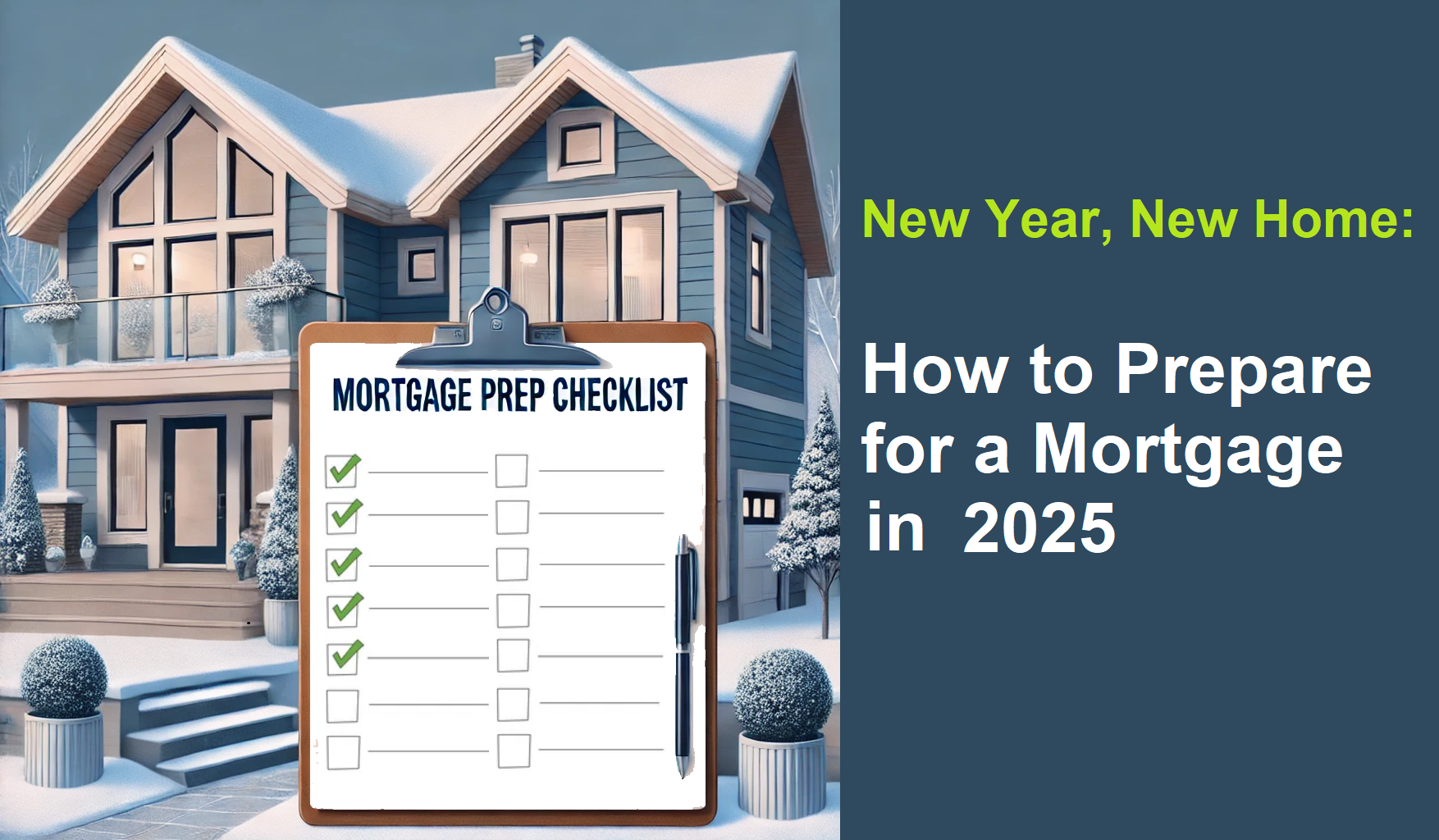 New Year, New Home: How to Prepare for a Mortgage in 2025